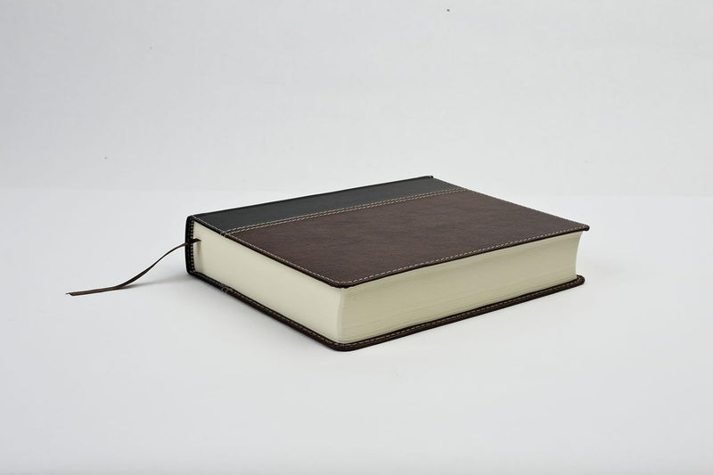 Holy Bible: Holman Christian Standard Notetaking, Black/Brown Bonded Leather by Holman Bible Publishers