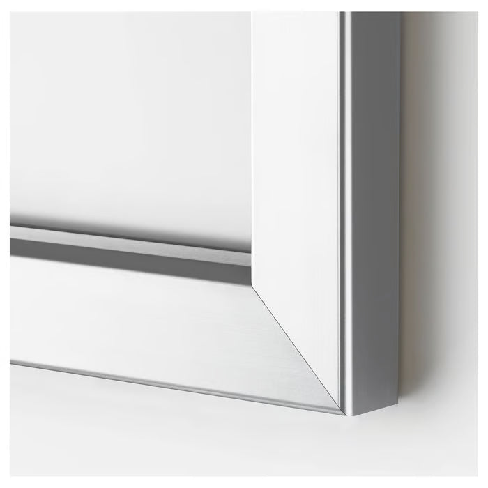 IKEA BJÖRKSTA Frame, aluminium-colour, 140x100 cm (55x39 ¼ ")