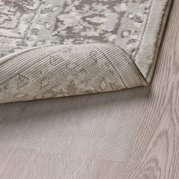 IKEA VEDBAK Rug, low pile, light grey, 133x195 cm (4 ' 4 "x6 ' 5 ")