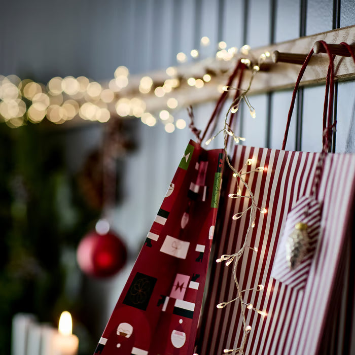 IKEA STRÅLA LED lighting chain with 160 lights, battery-operated mini