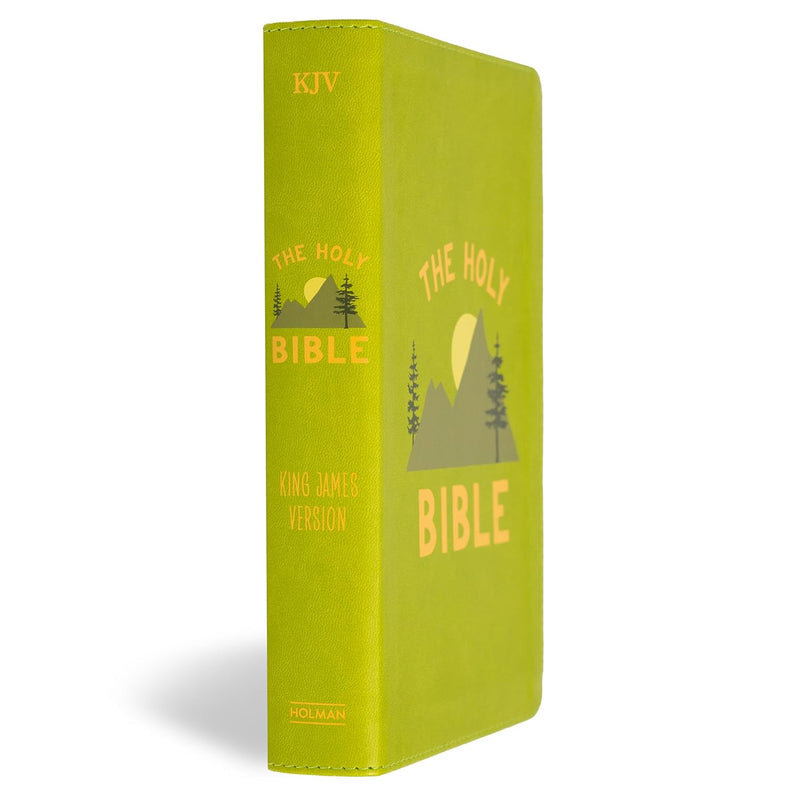 KJV-Kinderbibel, Green Leathertouch von Holman Bible Publishers