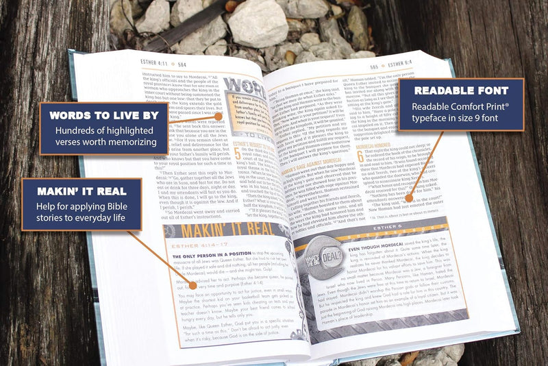 NIV Boys' Bible – Comfort Print Edition by Zondervan