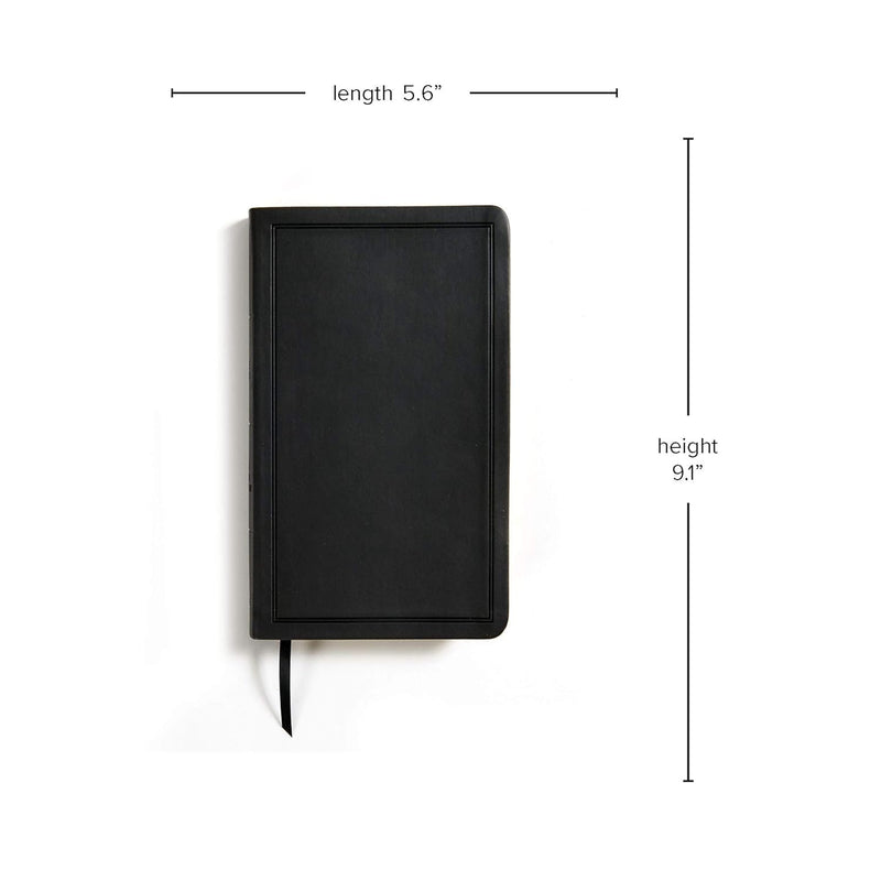 KJV Deluxe Gift Bible, Black Leather Touch by Holman Bible Publishers