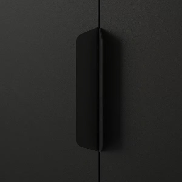 IKEA TROTTEN Cabinet with doors, anthracite, 70x35x173 cm (27 1/2x13 3/4x68 1/8 ")