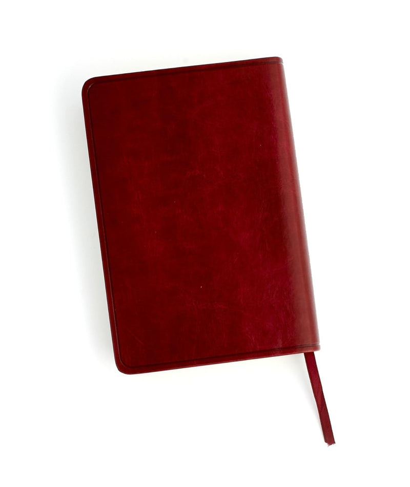 HCSB Firefighter's Bible, Red Leather Touch by Holman Bible Staff