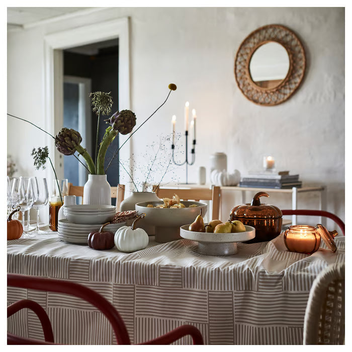 IKEA HOSTAGILLE Tablecloth, beige, 145x240 cm (57x94 ")