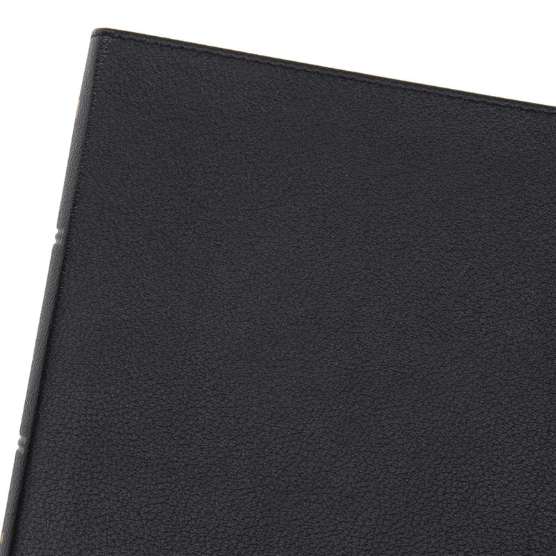 NASB Super Giant Print Reference Bible – Black Genuine Leather, Indexed by Holman Bible Publishers