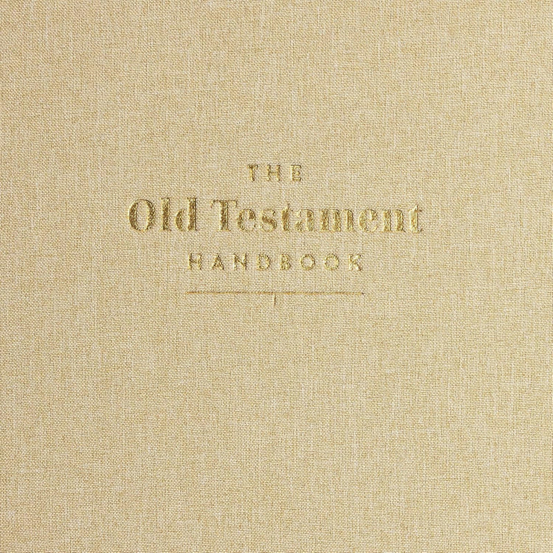 The Old Testament Handbook – Sand Cloth-Over-Board Hardcover by Holman Reference Staff
