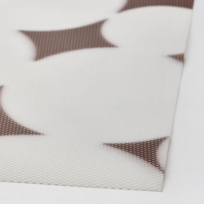 IKEA VARKLYNNE Place mat, patterned black/white, 36x29 cm (14 ¼x11 ½ ")