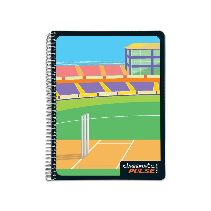 Classmate Pulse 6-Subject Spiral Notebook | Single Line, 300 Pages, 26.7 cm x 20.3 cm