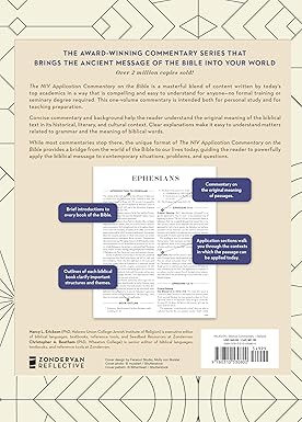 The NIV Application Commentary on the Bible: One-Volume by Christopher A. Beetham