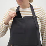 IKEA SANDVIVA Apron, dark grey, 69x85 cm (27x33 ")