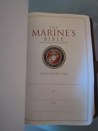 HCSB Marine's Bible by Holman Bible Staff