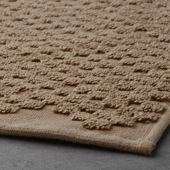 IKEA FJÄLLKATTFOT Bath mat, beige, 40x60 cm (16x24 ")