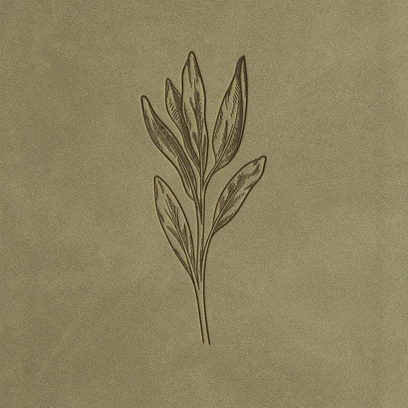 NASB Large Print Personal Size Reference Bible, Sage SuedeSoft LeatherTouch, Indexed by Holman Bible Publishers