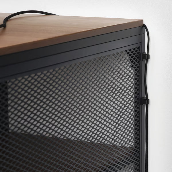 IKEA FJALLBO Desk, black, 140x70 cm (55 1/8x27 1/2 ")