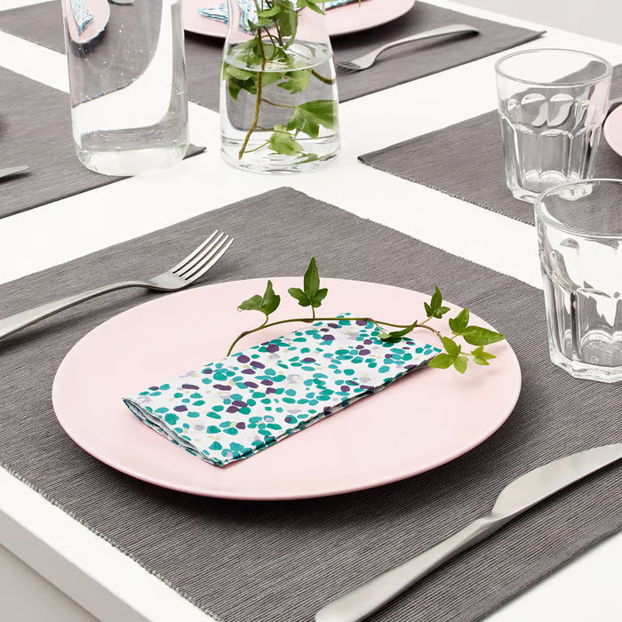 IKEA TACKSAMHET Paper napkin, patterned/multicolour, 33x33 cm (13x13 ")