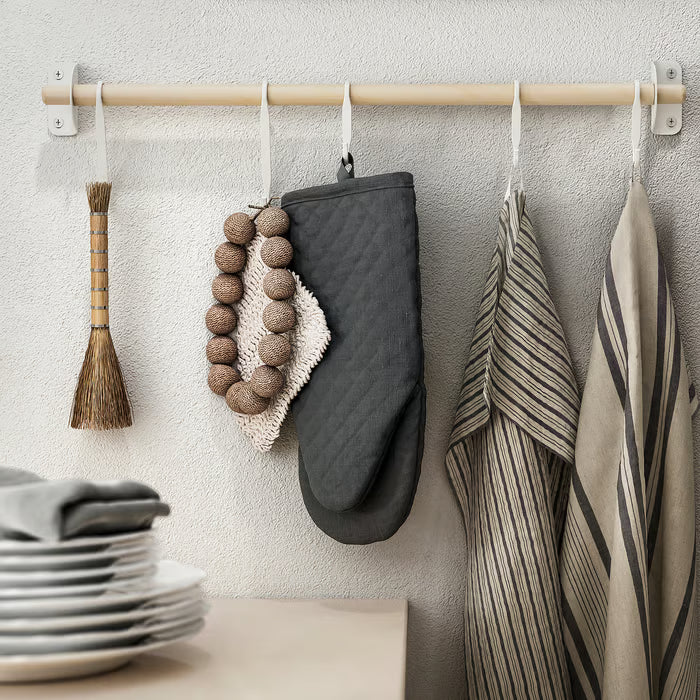 IKEA RINNIG Oven glove, grey