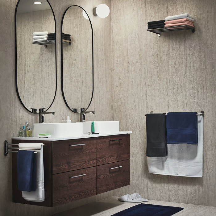 IKEA FREDRIKSJÖN Washcloth, dark blue, 30x30 cm (12x12 ")