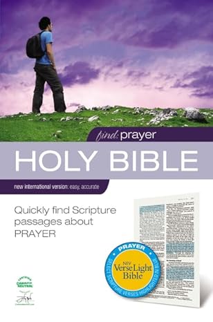 Find Prayer: NIV VerseLight Bible: Quickly Find Scripture Passages about Prayer by Zondervan