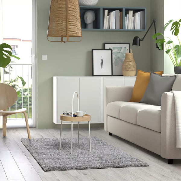 IKEA ARENDE Rug, high pile, grey, 120x180 cm (3 ' 11 "x5 ' 11 ")