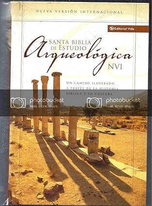 Holy Bible: Biblia de estudio New Version International Arqueológica by Zondervan