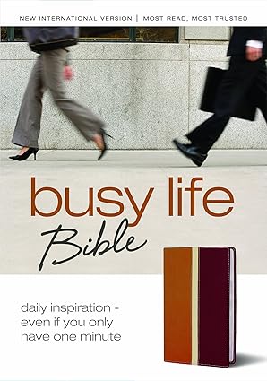 Busy Life Bible, Daily Inspiration – Even If You Only Have One Minute by Zondervan