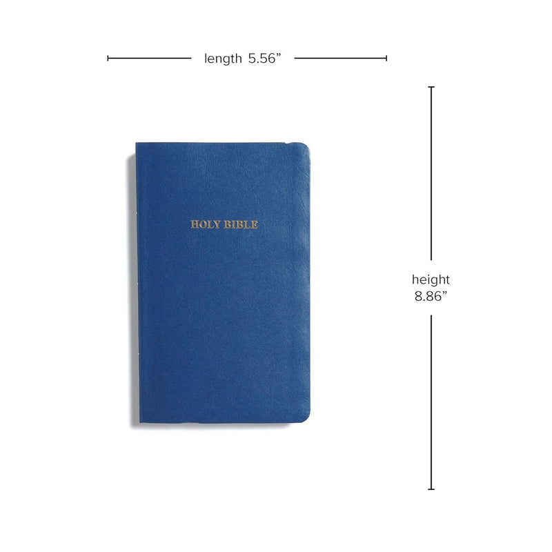 KJV Gift and Award Bible, Blue Imitation Leather by Holman Bible Staff