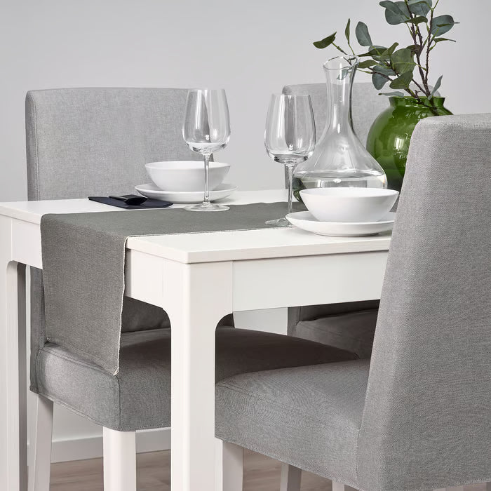 IKEA SVARTSENAP Table-runner, grey, 35x130 cm (14x51 ")