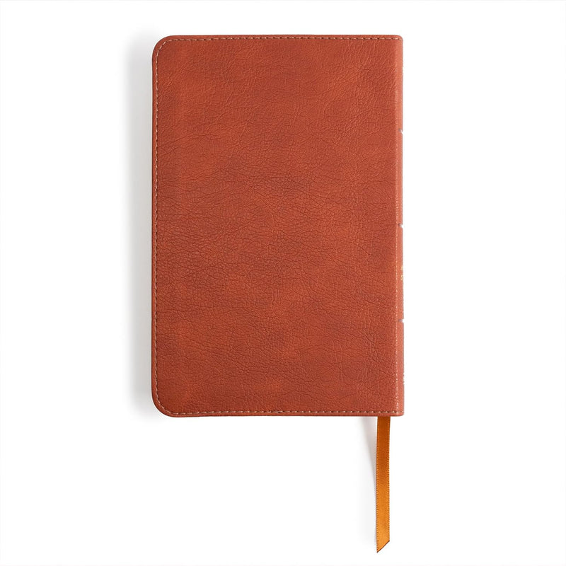 Personal Size Bible, Burnt Sienna LeatherTouch by Holman Bible Publishers