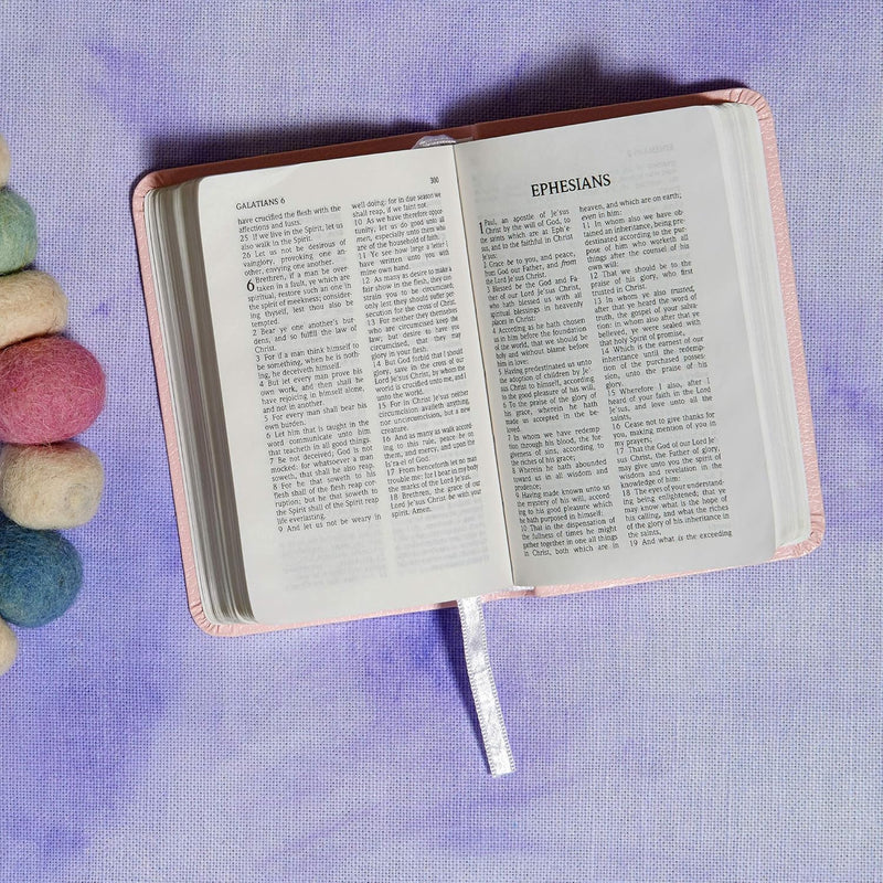 KJV Baby's New Testament, Pink Imitation Leather  by Holman Bible Staff