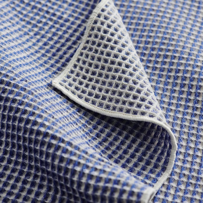 IKEA VÄLVÅRDAD Tea towel, blue/white, 45x60 cm (18x24 ")