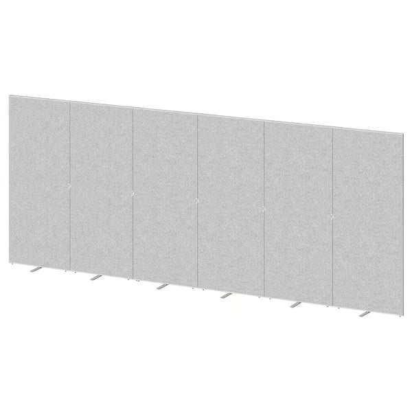 IKEA SIDORNA Leg for room divider, grey