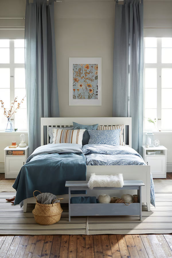 IKEA VIRKLUND Rug flatwoven, in/outdoor, beige/dark grey, 160x230 cm (5 ' 3 "x7 ' 7 ")