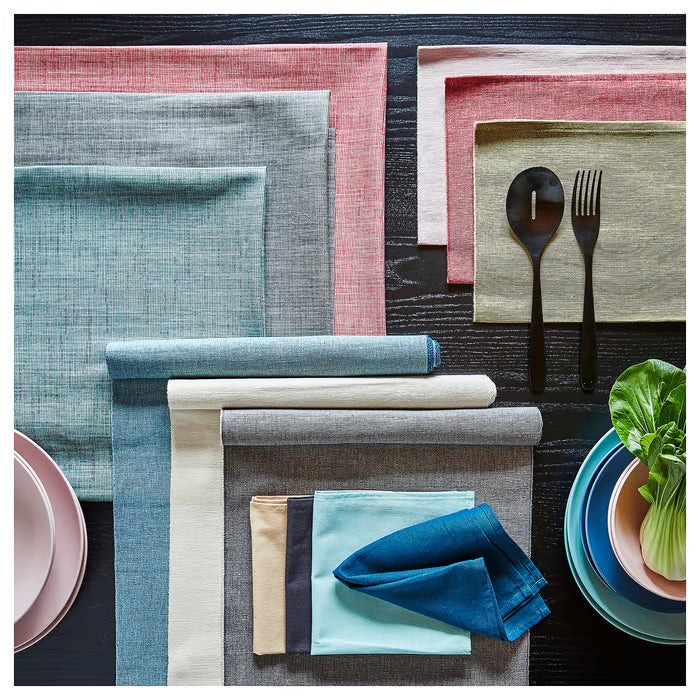 IKEA SVARTSENAP Tablecloth, grey, 145x240 cm (57x94 ")