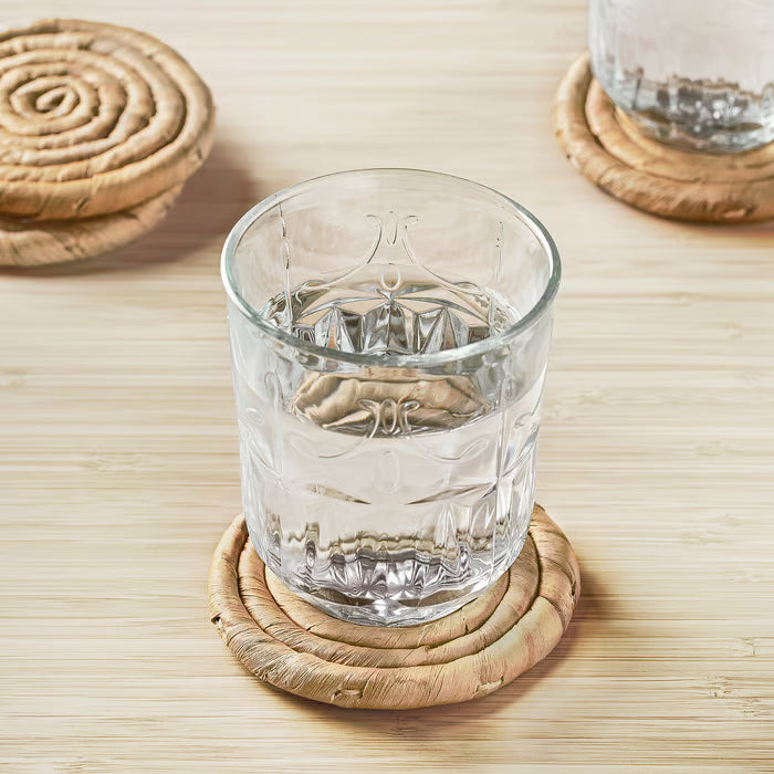 IKEA STAMSILL Coaster, water hyacinth/sedge handmade