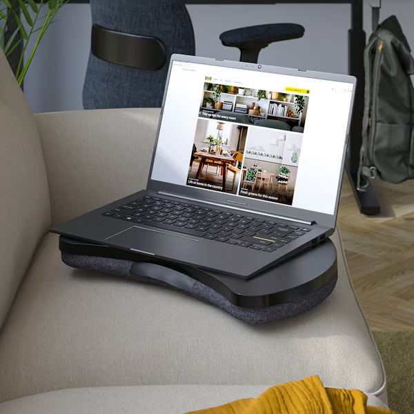 IKEA OJULF Laptop support, dark grey, 52x38 cm (20 1/2x15 ")