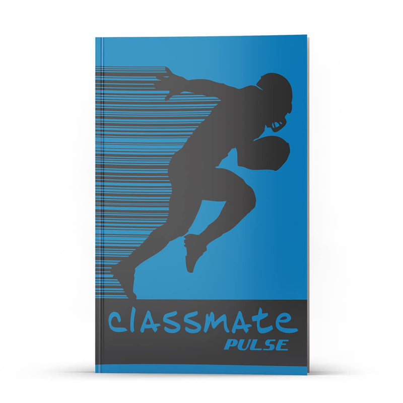 Classmate Pulse PP Cover Longbooks,A4 size, Unruled,140 Pages (Pack of 6) Visit the Classmate Store