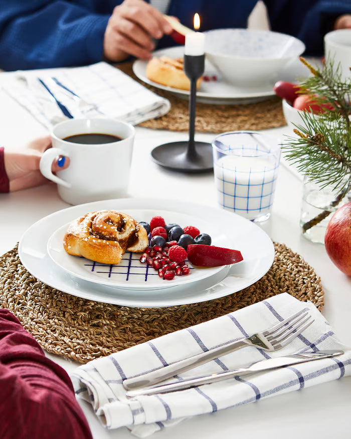 IKEA IHALLIG Place mat, natural/seagrass, 37 cm (15 ")