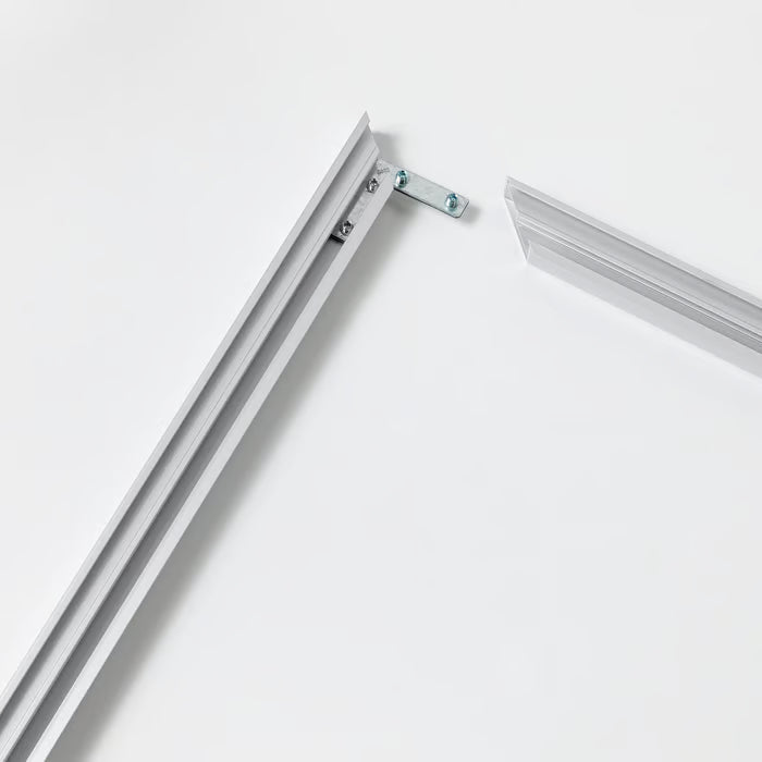 IKEA BJÖRKSTA Frame, aluminium-colour, 140x100 cm (55x39 ¼ ")