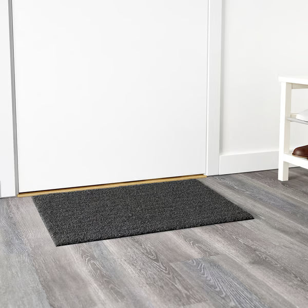 IKEA OPLEV Door mat, in/outdoor grey, 50x80 cm (1 ' 8 "x2 ' 7 ")