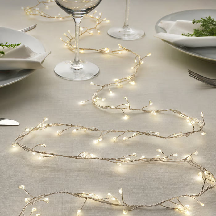 IKEA STRÅLA LED lighting chain with 160 lights, battery-operated mini