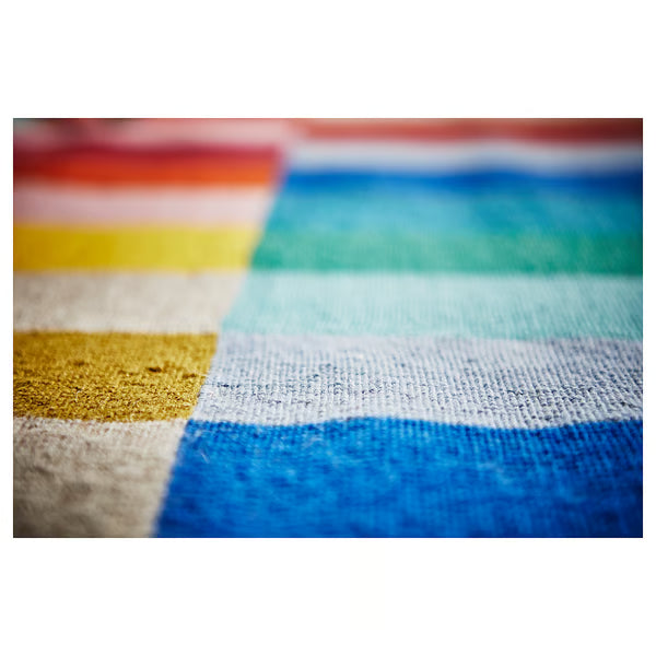 IKEA HALVED Rug, flatwoven, handmade multicolour, 170x240 cm (5 ' 7 "x7 ' 10 ")
