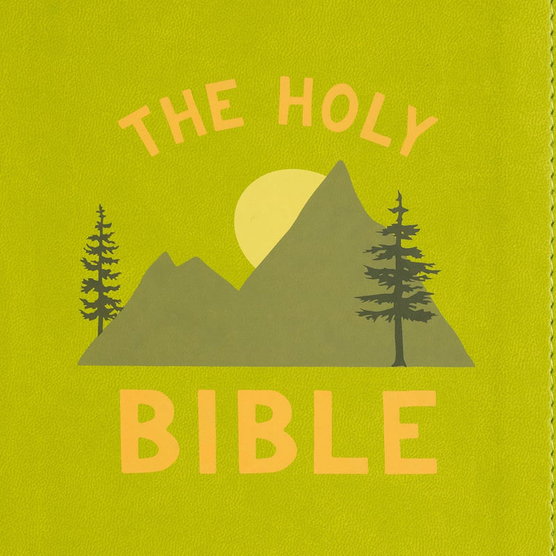 KJV-Kinderbibel, Green Leathertouch von Holman Bible Publishers