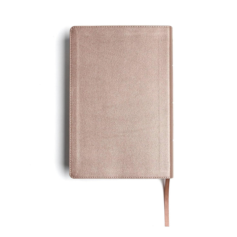 KJV Essential Teen Study Bible – Rose Gold, Leathertouch by Holman Bible Publishers