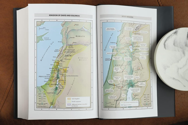 NIV, Teen Study Bible, Hardcover, Navy, Comfort Print by Zondervan