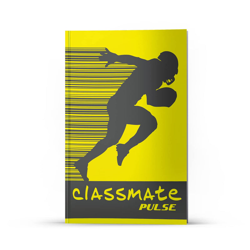 Classmate Pulse PP Cover Longbooks, A4 size, Single Line, 140 Pages (Pack of 6) Visit the Classmate Store