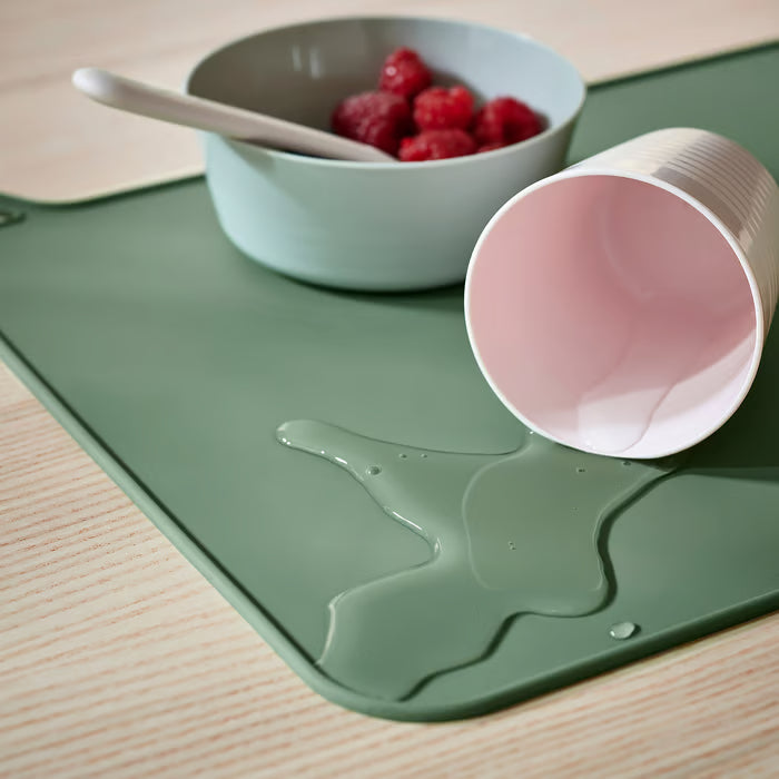 IKEA GULDVÄVARE Place mat, green, 30x40 cm (11 3/4x15 3/4 ")