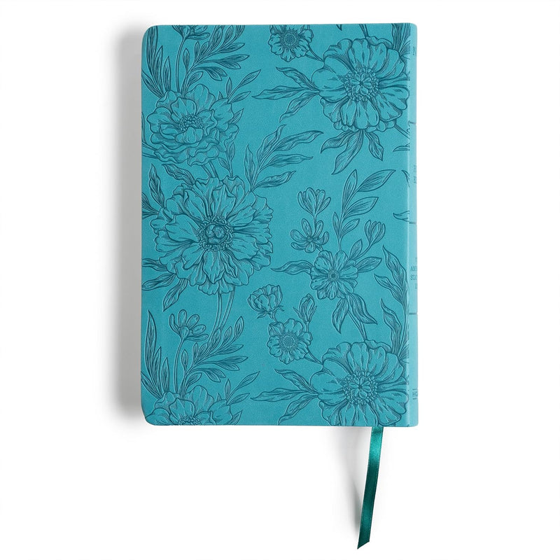 NASB Large Print Thinline Bible, Value Edition, Teal Leathertouch by Holman Bible Publishers