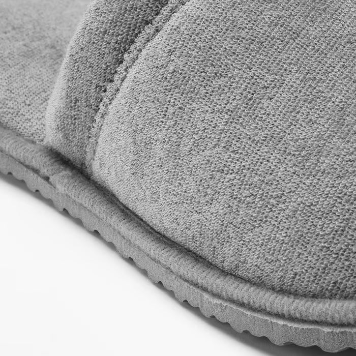 IKEA TASJON Slippers, grey, L/XL
